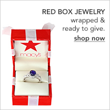 Red Box Jewelry, wrapped and ready to give, shop now