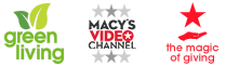 Green living, Macy's Video Channel, the magic of giving